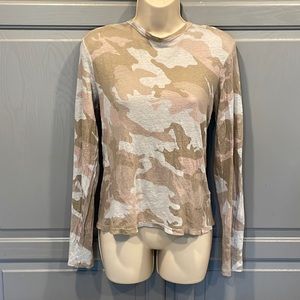 Zadig & Voltaire camouflage long sleeve shirt